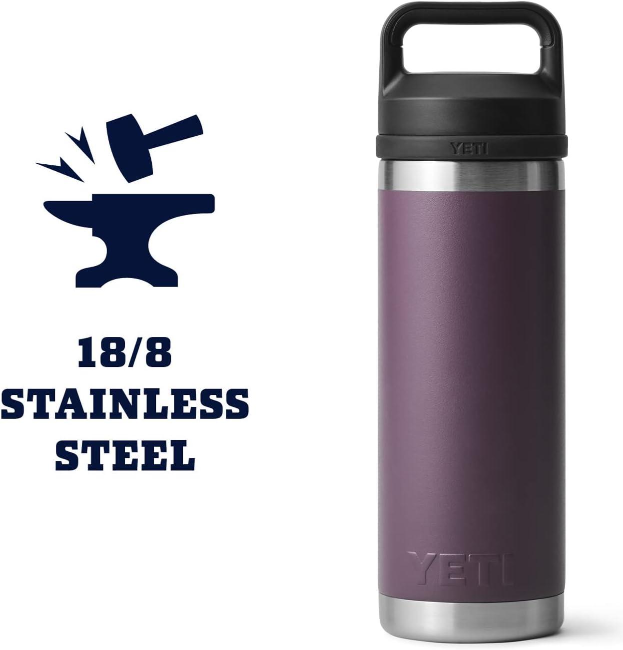 YETI Rambler 18 oz Bottle - Vacuum Insulated Stainless Steel with