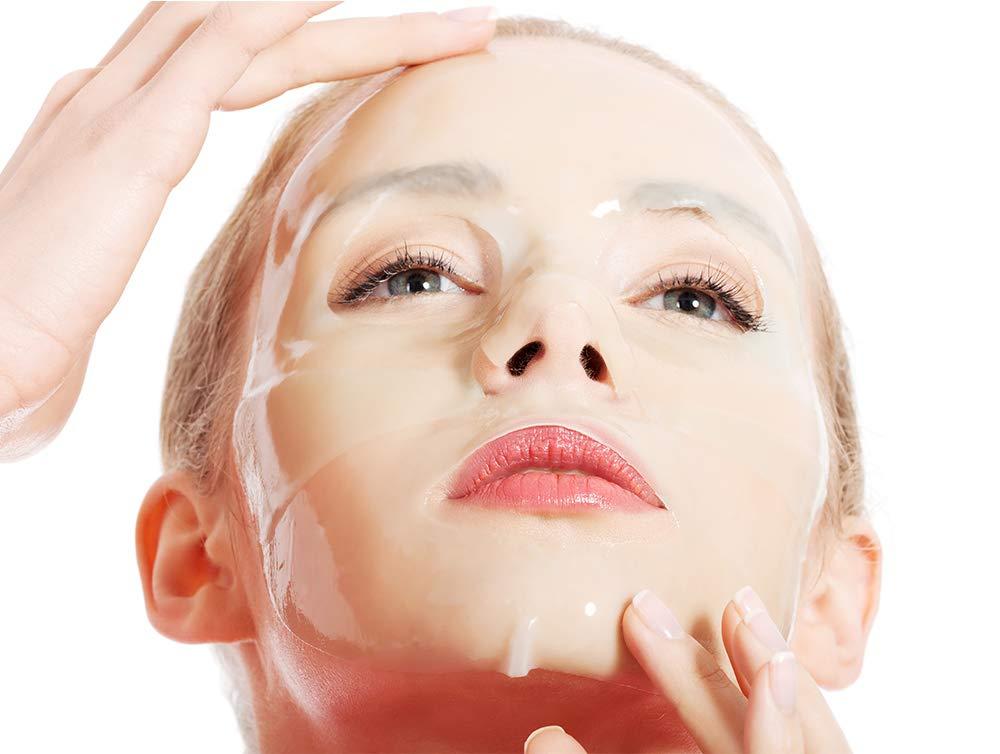 CRL Peptide Aqua Gel Mask 5 Pack Instant Hydration Soothing Cooling