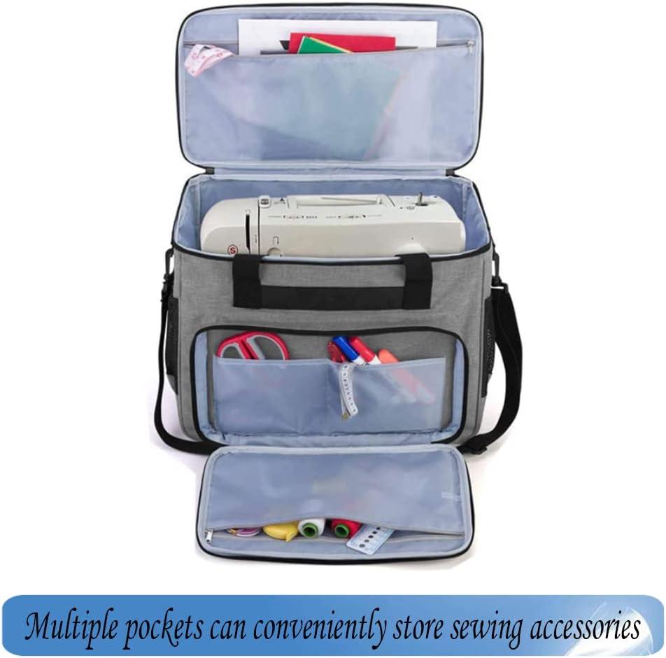 HomDSim Rolling Sewing Machine Carrying Case Universal Oxford