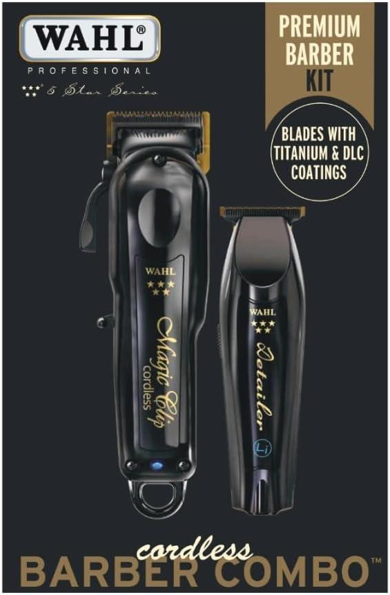 Wahl Professional 5 Star Cordless Magic Clip & Cordless Detailer
