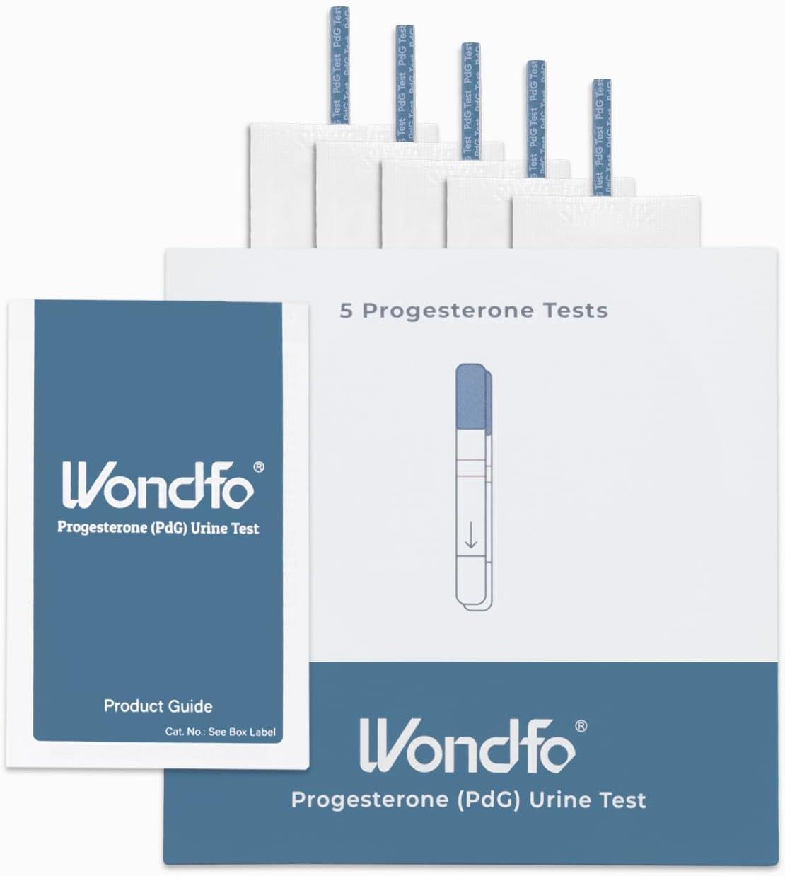 Wondfo PdG Test Strips Progesterone Tests for Confirming