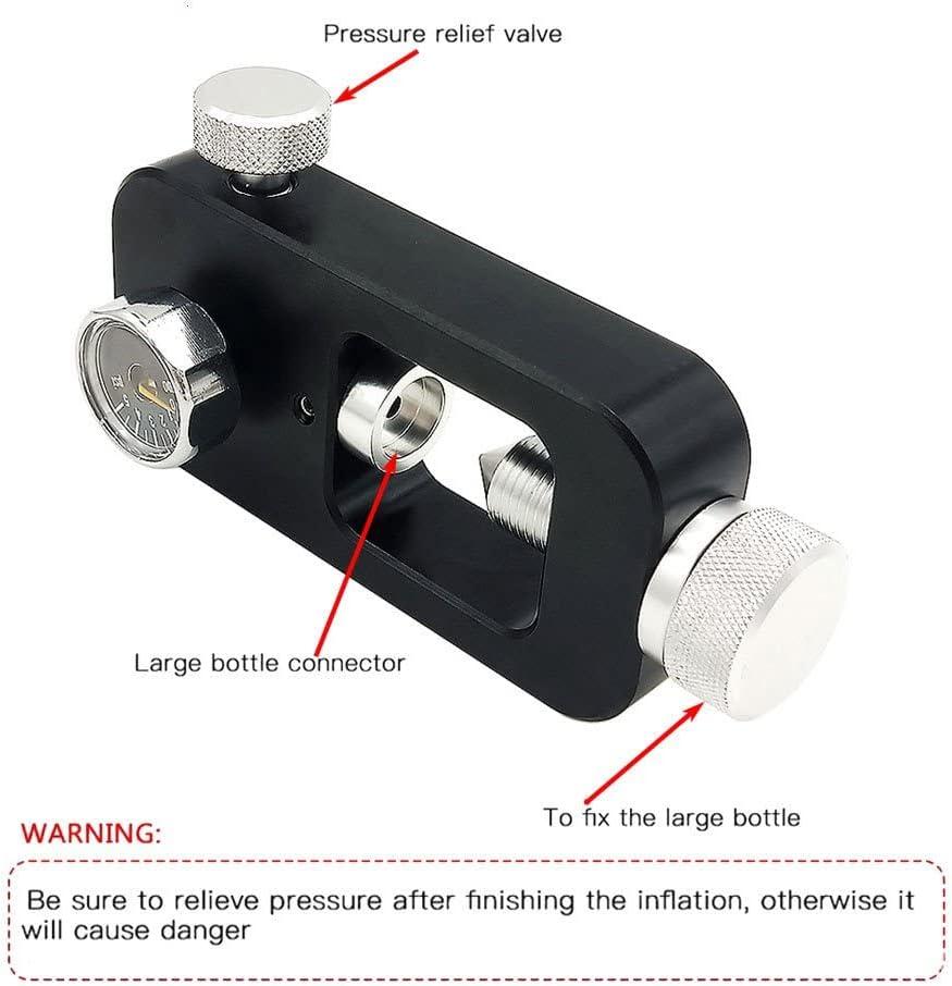 VaVoger Scuba Adapter High Pressure PCP Paintball HPA Tank Fill Station
