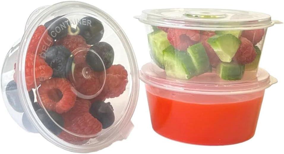 Milton Salad Dressing Containers with Lids Condiments, Sauce