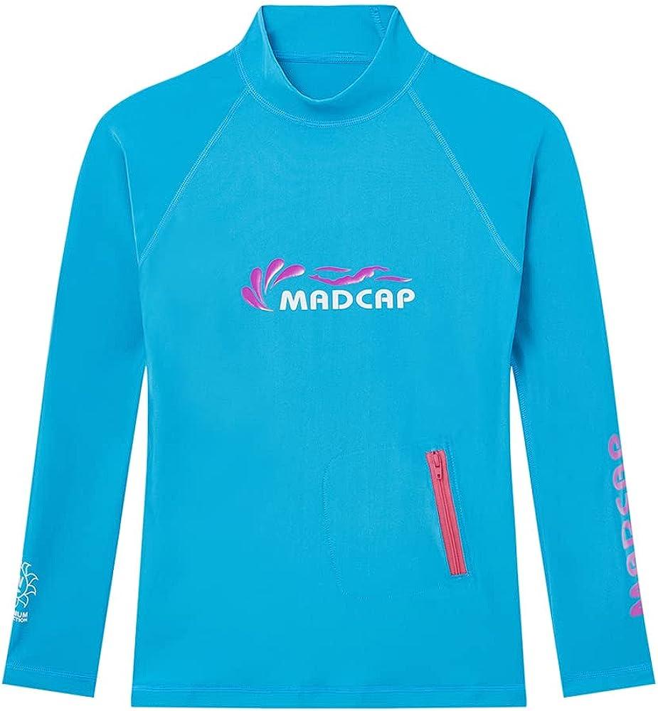 Jhaoyu Mädchen Rash Guard Shirt Schwimmanzug Sonnenschutz Meerjungfrau Badebekleidung