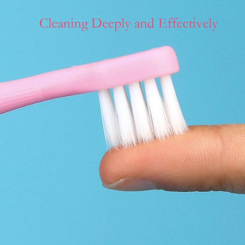 6 Packs Kids Toothbrush,Lovely Little Mushroom Extra Soft Bristles