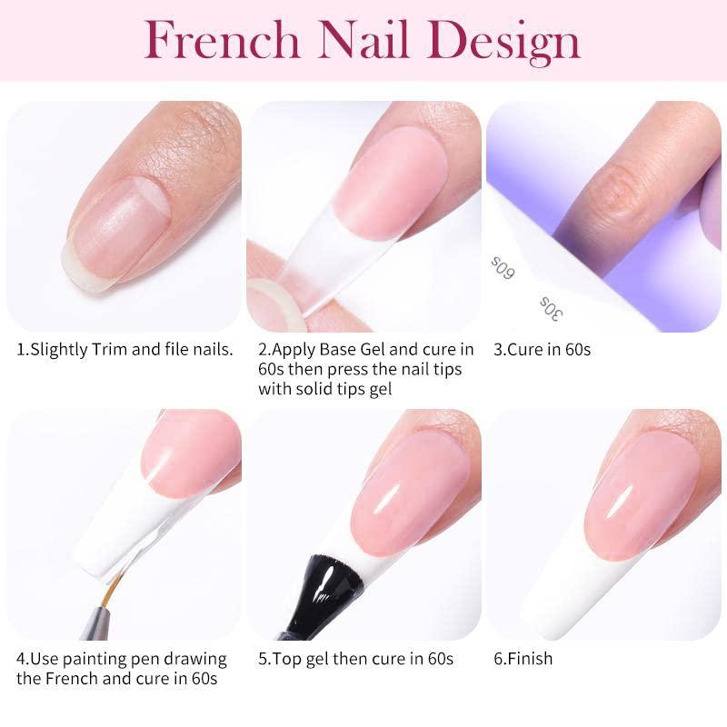 2022 Easy Stick Solid Nail Patch Gel Gummy Adhesive Bond 8ml Uv Glue  No-flowing Modelling Stick Tips Clear Solid Nail Art Uv Gel - Nail Gel -  AliExpress
