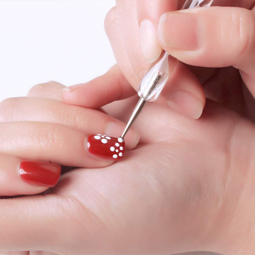 DIY 2way Marbleizing Nail Dotting Manicure Painting Pen - China Nail Art Pen  and Nail Polish Pen price | Made-in-China.com