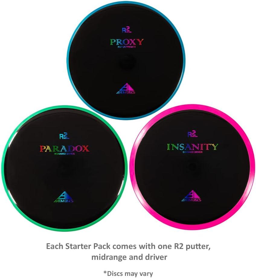 Axiom Discs 3Disc R2 Disc Golf Starter Set (Colors and Models May Vary)