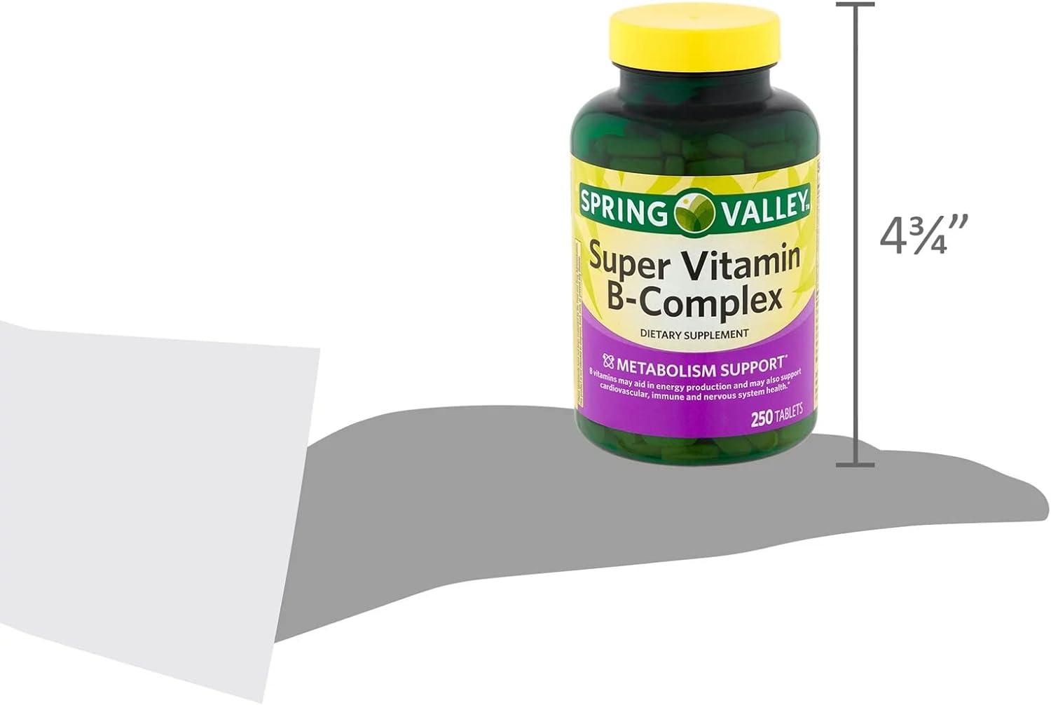 Super Vitamin Tablets. Includes Luall Sticker + Spring Valley
