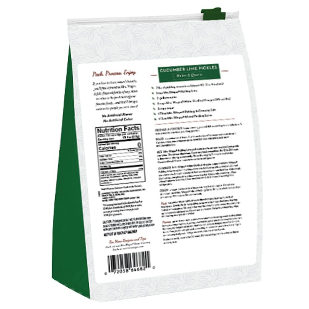 Mrs. Wages Pickling Lime (1Pound Resealable Bag), Green 1 Pound (Pack