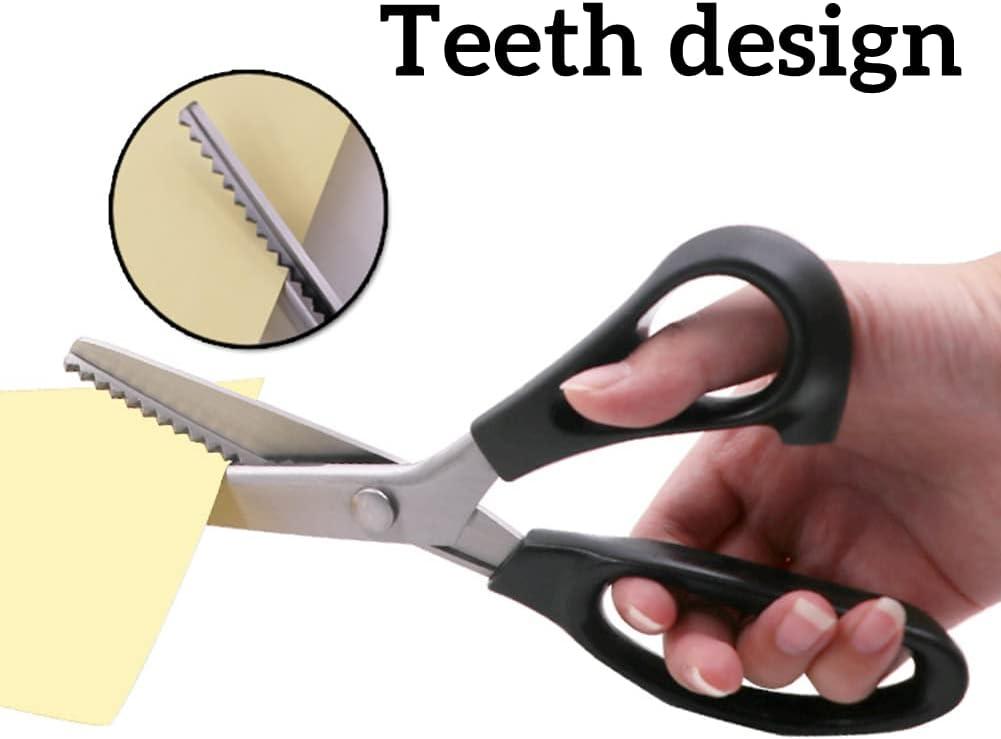 Pinking Shears Stainless Steel Dressmaking Fabric Decorative Edge