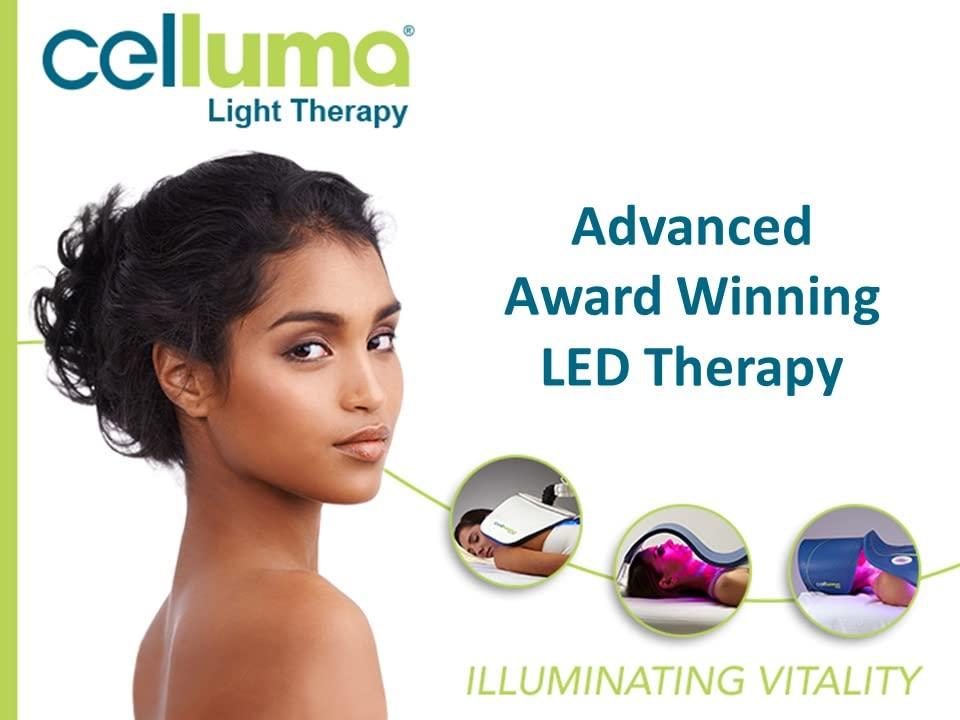 Celluma CLEAR LED Light Therapy for Acne Face, Chest, Shoulders, Back