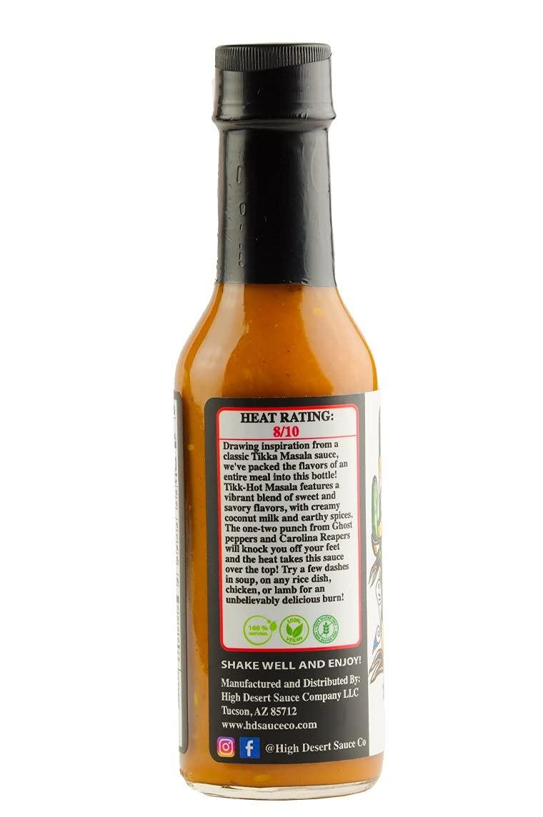 High Desert TikkHot Masala Hot Sauce Bold and Spicy Flavor