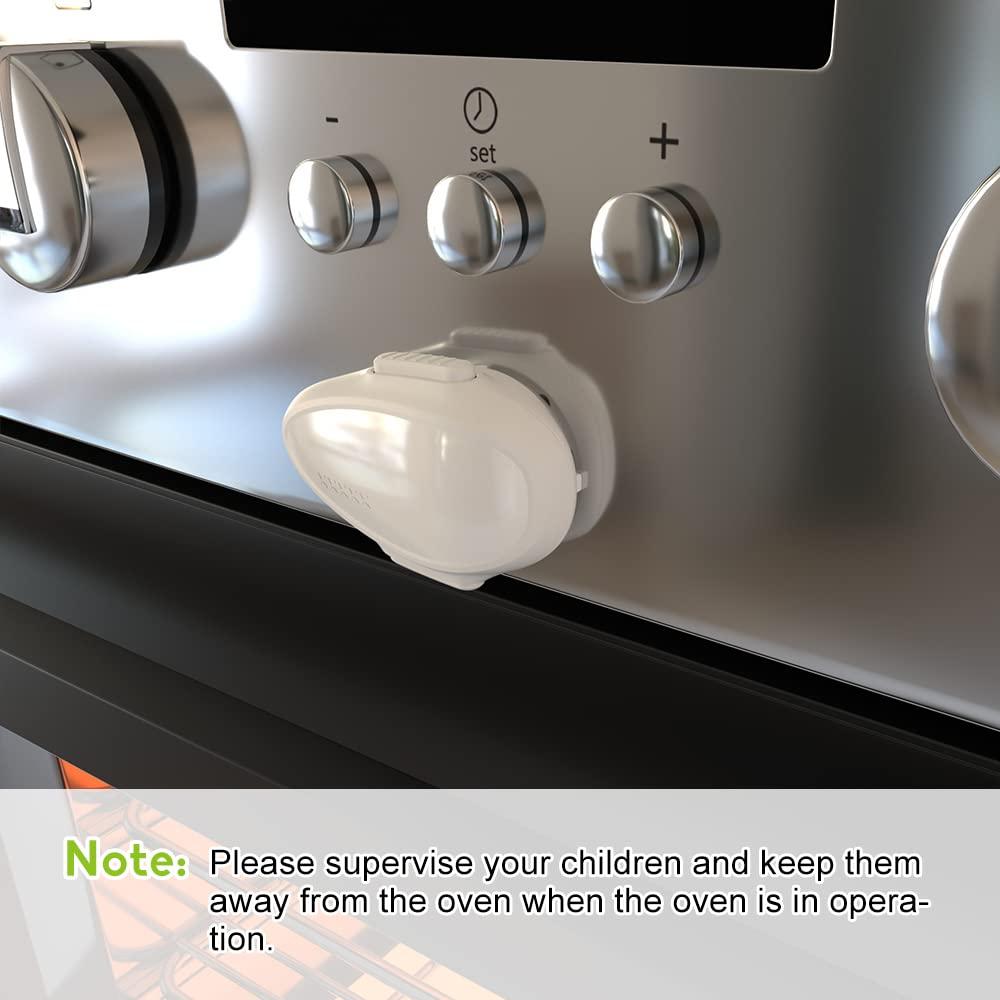 SAFELON Child Safety Oven Lock White, for Babies & Toddlers