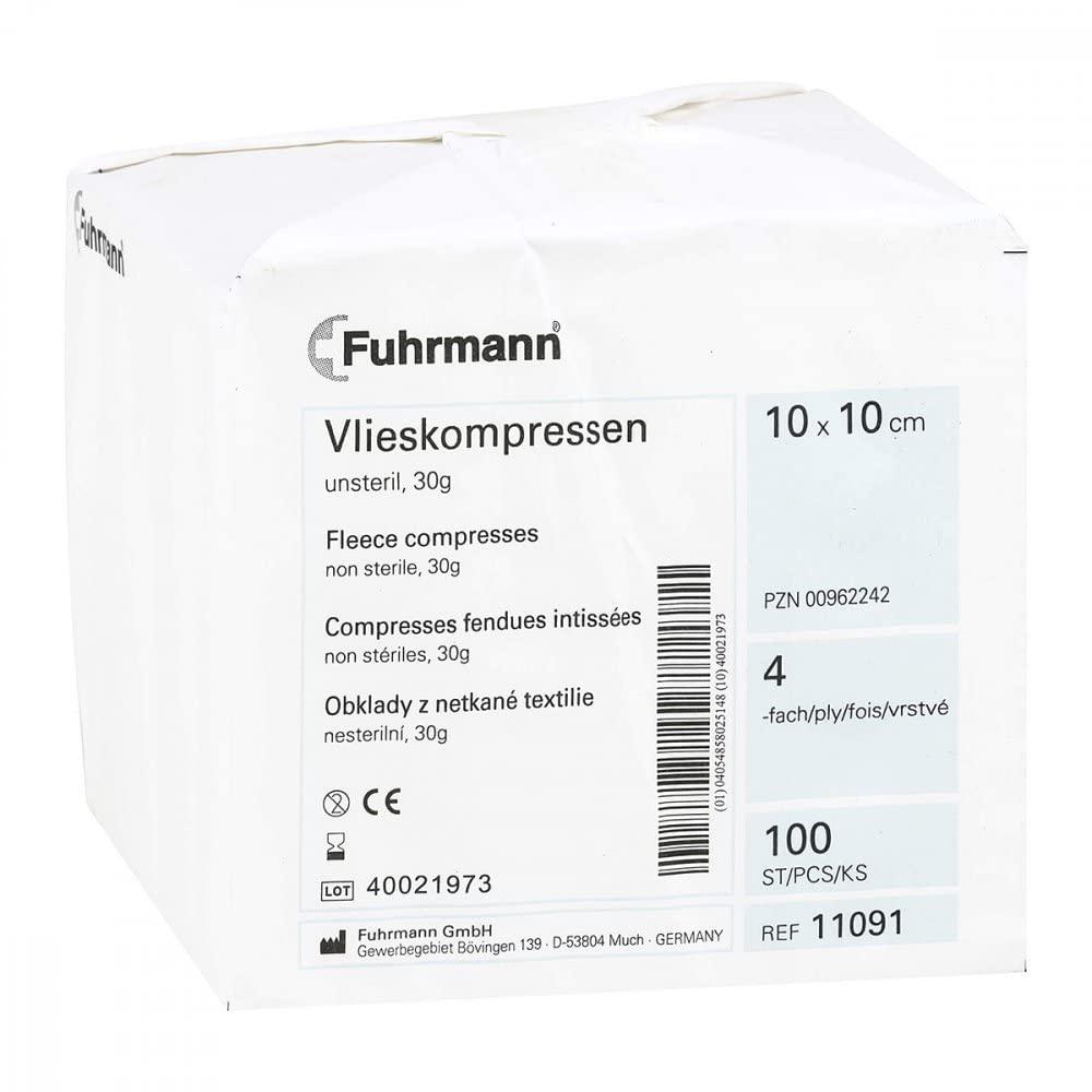 Buy Teqler Nonwoven Compresses 10x10 Cm - Non-Sterile Ideal For Wound Care | Fast International Shipping | Buy Now With Express International Delivery - View #11