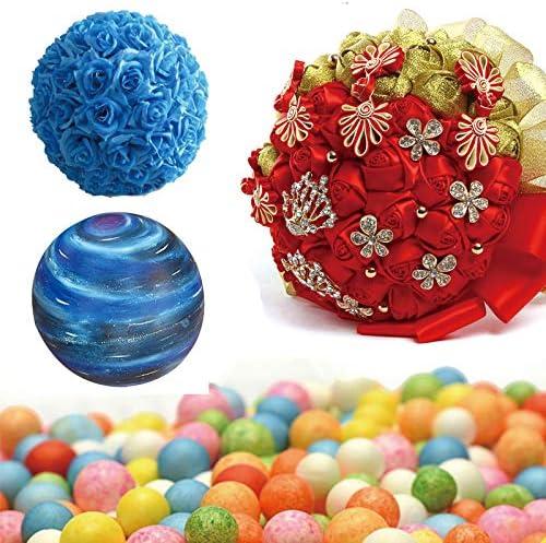 Crafare 2 Pack 8 Inch Large Foam Balls White Smooth for Wedding