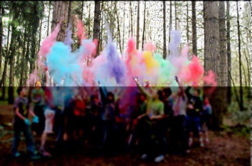Color Powder Balls, Colors Chalk Balls, Colorful Assorted Balls, Prefilled & Refillable Holi Color Chalk Bombs Throwing Balls, Family Outdoor Activiies, Color Run Photography,Party Games 4PCS