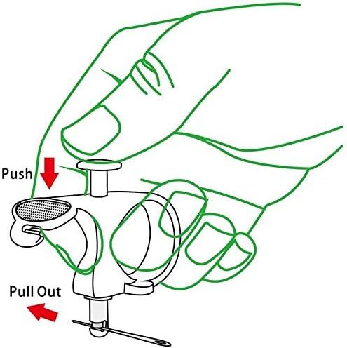 Adjustable Metal Thimble & 3-in-1 Needle Puller Set - Sewing & Quilting Protection Tools