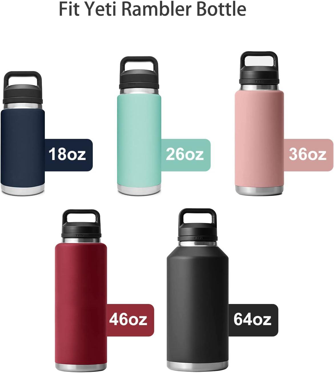 Straw Lid for Yeti Rambler Water Bottle Fits 12oz to 64oz