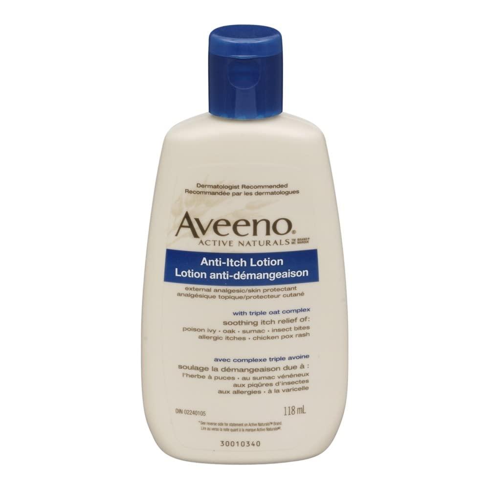 Aveeno AntiItch Lotion with Calamine & Oat, 4 fl. oz FastActing