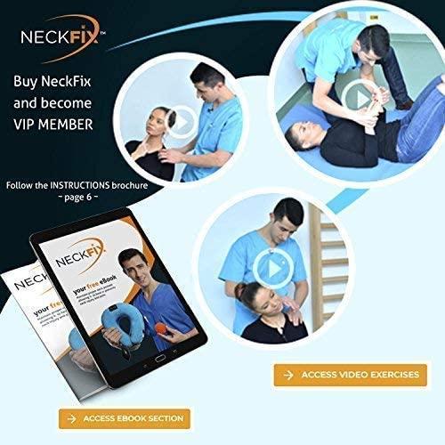 NeckFix Cervical Neck Traction Device for Instant Neck Pain Relief [FDA  Approved]