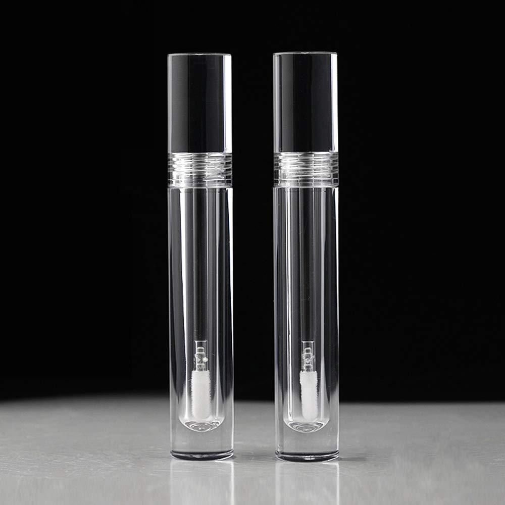 Lip Gloss Tubes with Wand Empty, 10 Pack 5ml Transparent Lip Gloss