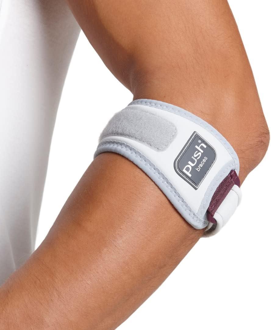 PUSH med Elbow Brace Epi for Elbow Pain. Pain Relief for Tennis Elbow