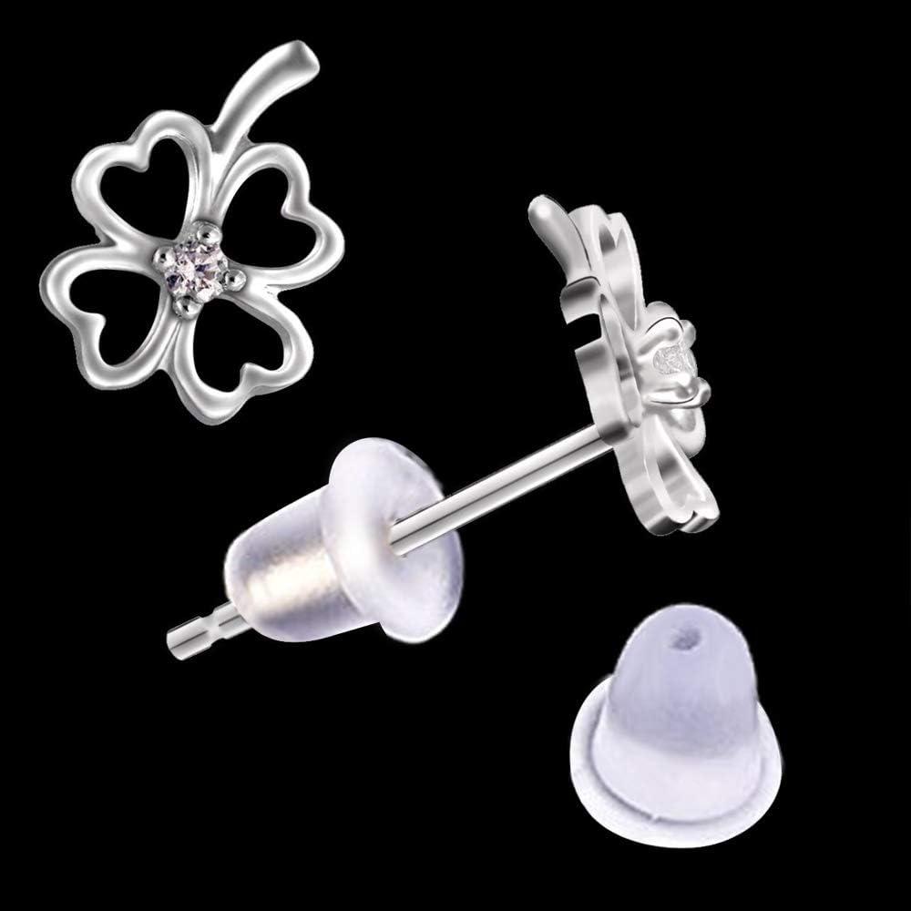 Earring Backs 10 Styles Earring Accessories Safety Bullet Earring