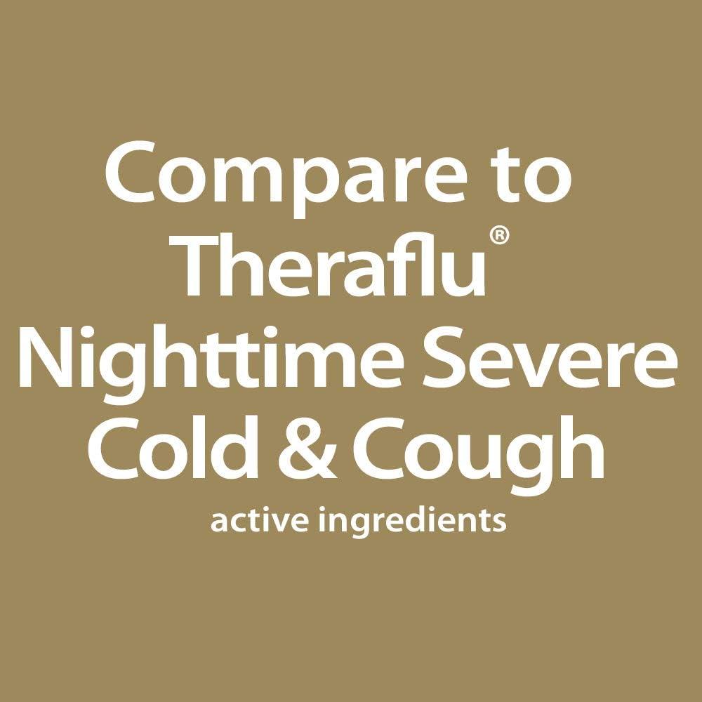 GoodSense Nighttime Severe Cold Flu and Cough Pain Reliever/Fever