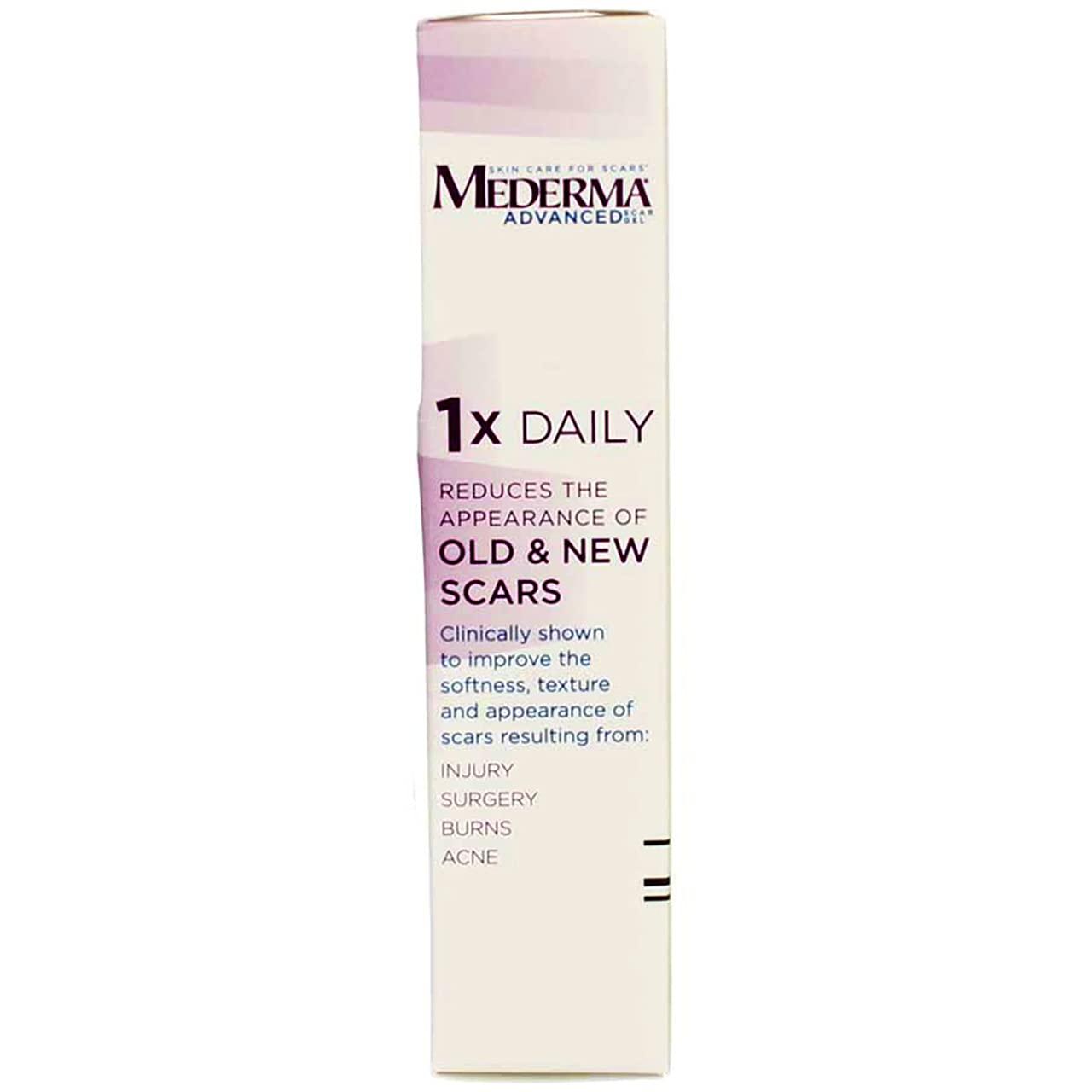 Mederma Advanced Scar Gel 1.76 oz Effective Scar Treatment for Smooth