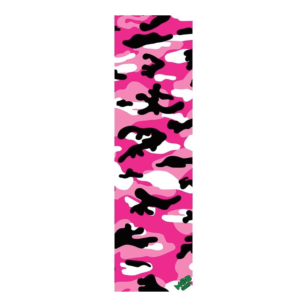 Mob Camo Skateboard Grip Tape in Pink Get a Stylish and Durable Grip