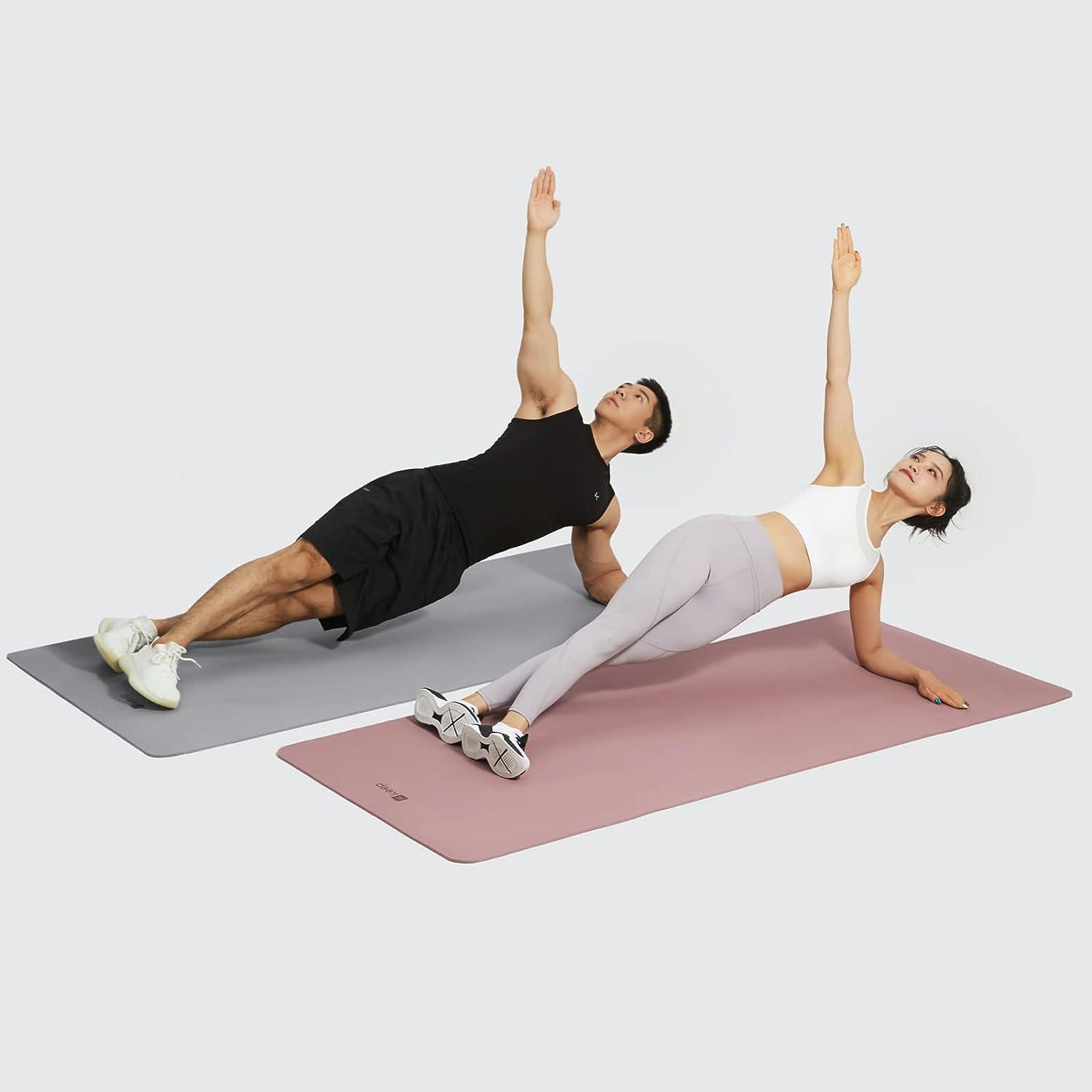 Yoga Exercise Mat Thick Non-Slip Gym Workout Pilates Mat 