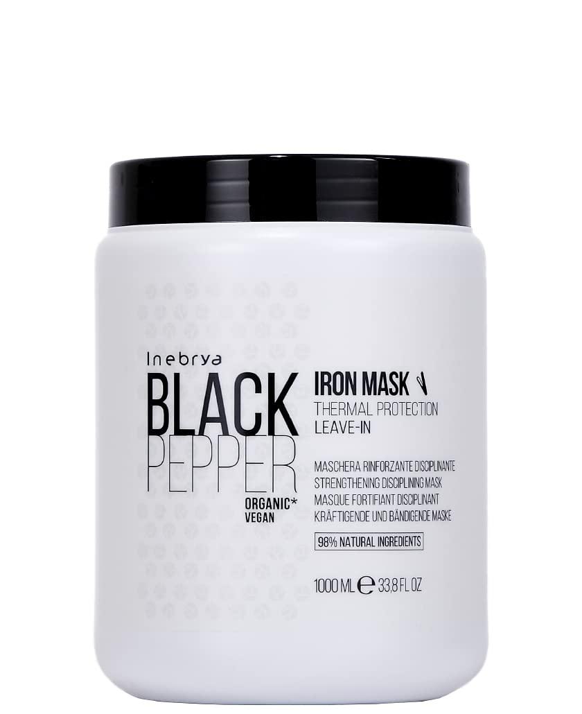 Inebrya Black Pepper Iron Mask 1000ml Deep Conditioning Hair Treatment