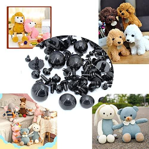 9mm 10 Color Plastic Safety Eyes For Teddy Bear Doll Animal Puppet  Crafts--100pcs