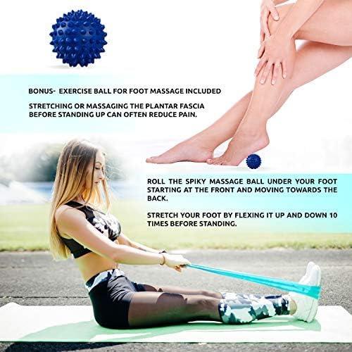 Flat Feet Exercise Ball 1pc Yoga Half Ball Trigger Point Hand Foot