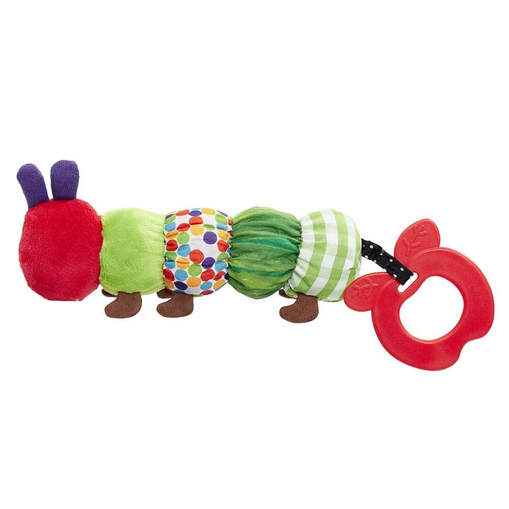 Hungry top caterpillar teether