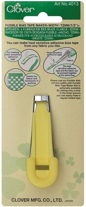 Clover Bias Tape Makers, Package Includes all 5 sizes