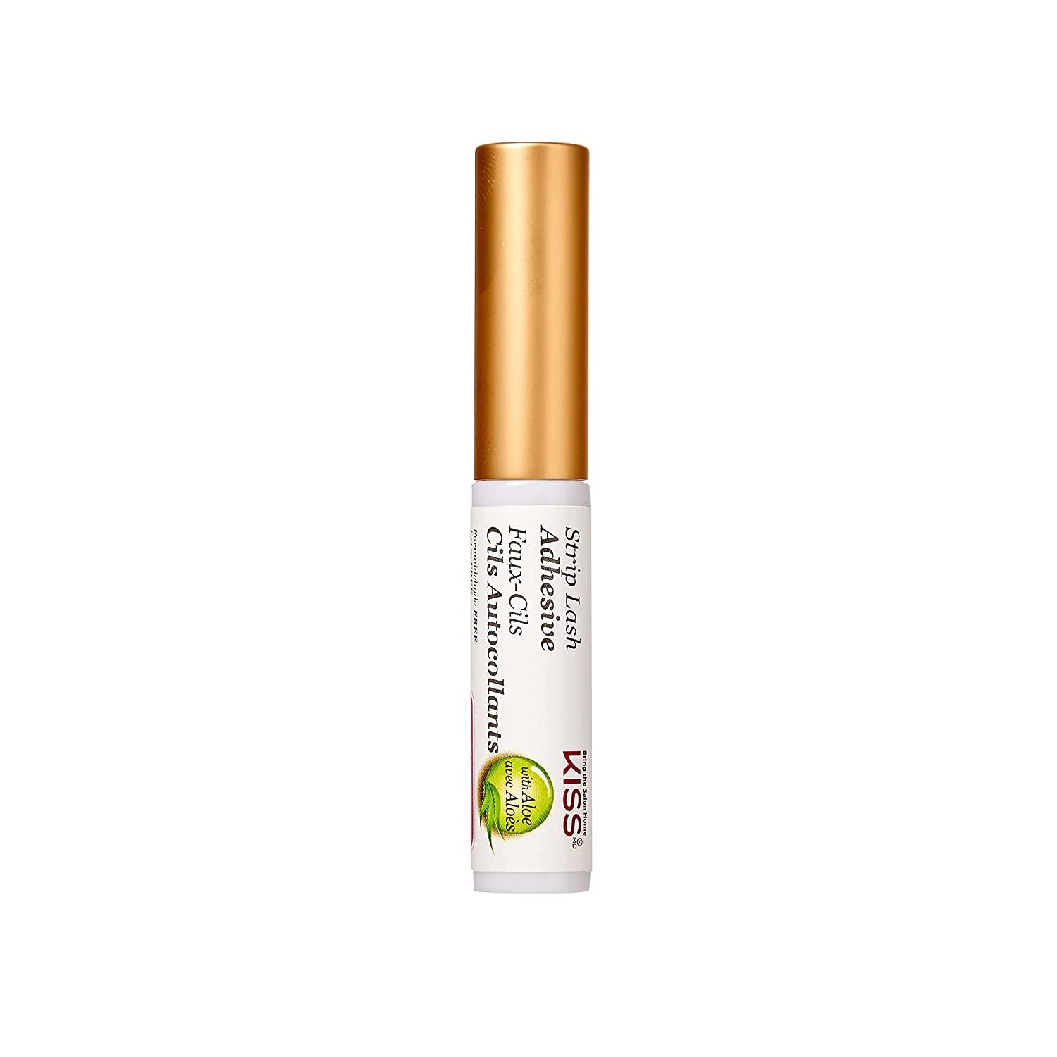 KISS Strip Eyelash Adhesive - Clear 0.176 Oz | Long-Lasting Hold | Buy Now  with Express International Delivery | GoSupps.com