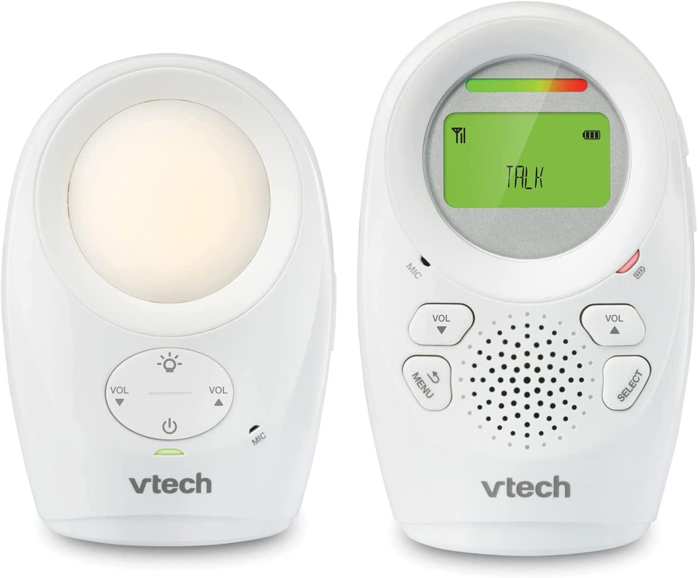 VTech DM1211 Digital Audio Baby Monitor Enhanced Range, 1 Parent Unit