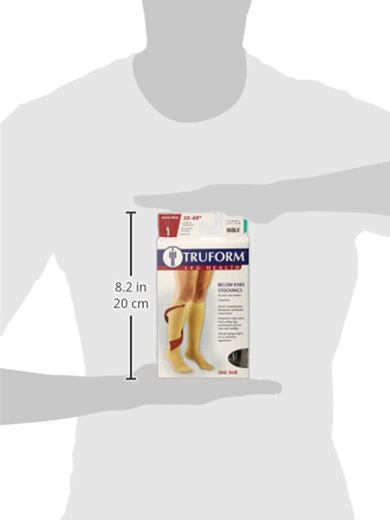 Truform 30-40 mmHg Compression Stockings for Men and Women Knee