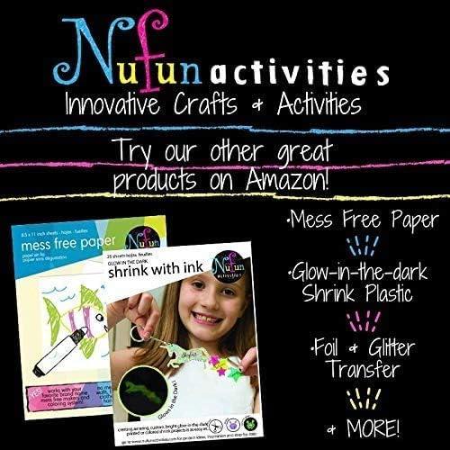 NuFun Activities Inkjet Printable IronOn Heat Tshirt Transfer Paper