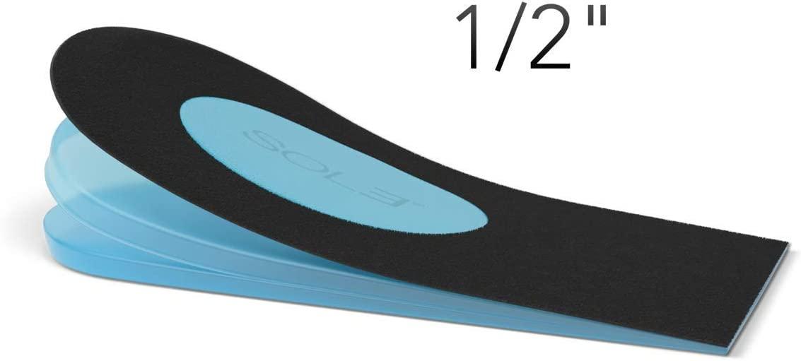 SOL3 Quick Lifts Premium Heel Lift Shoe Cushion Insert, Adjustable Height Increase Insole, Leg