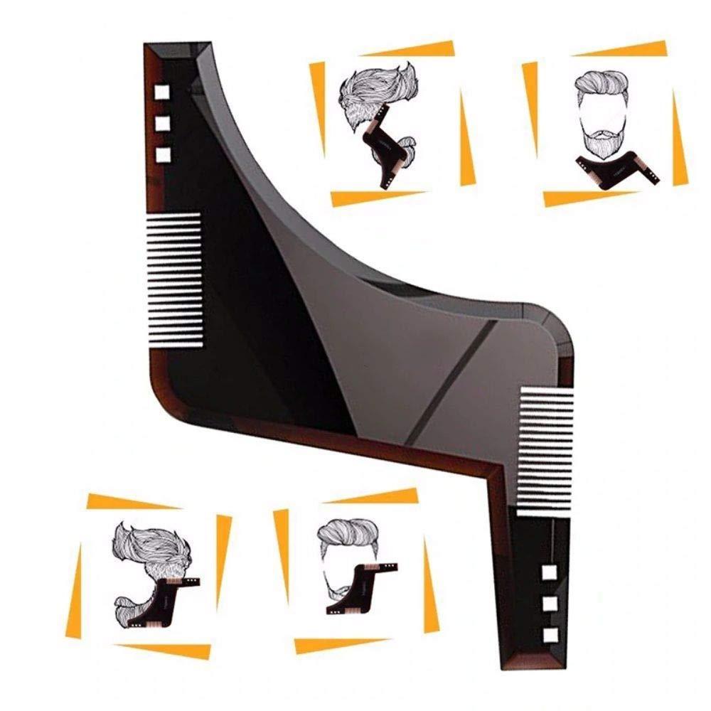 Goatee Beard Shaper Outliner Template for Men, Goatee & Beard Trimming