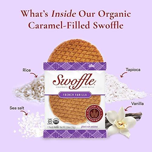 Stroopwafel Dutch Waffle, Gluten Free Waffle Cookies, Organic
