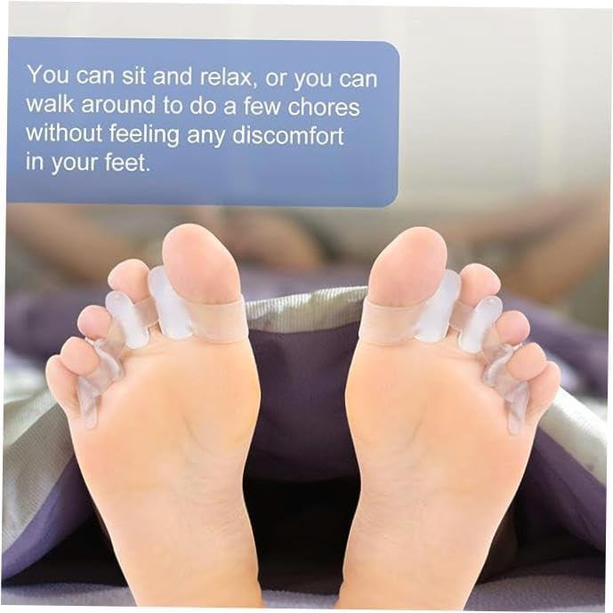 Gel Toe Separator & Stretcher Bunion Corrector Toe Alignment Socks for