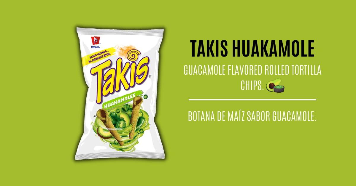 Barcel Takis Chips Variety Pack Original, Fuego, Salsa Brava