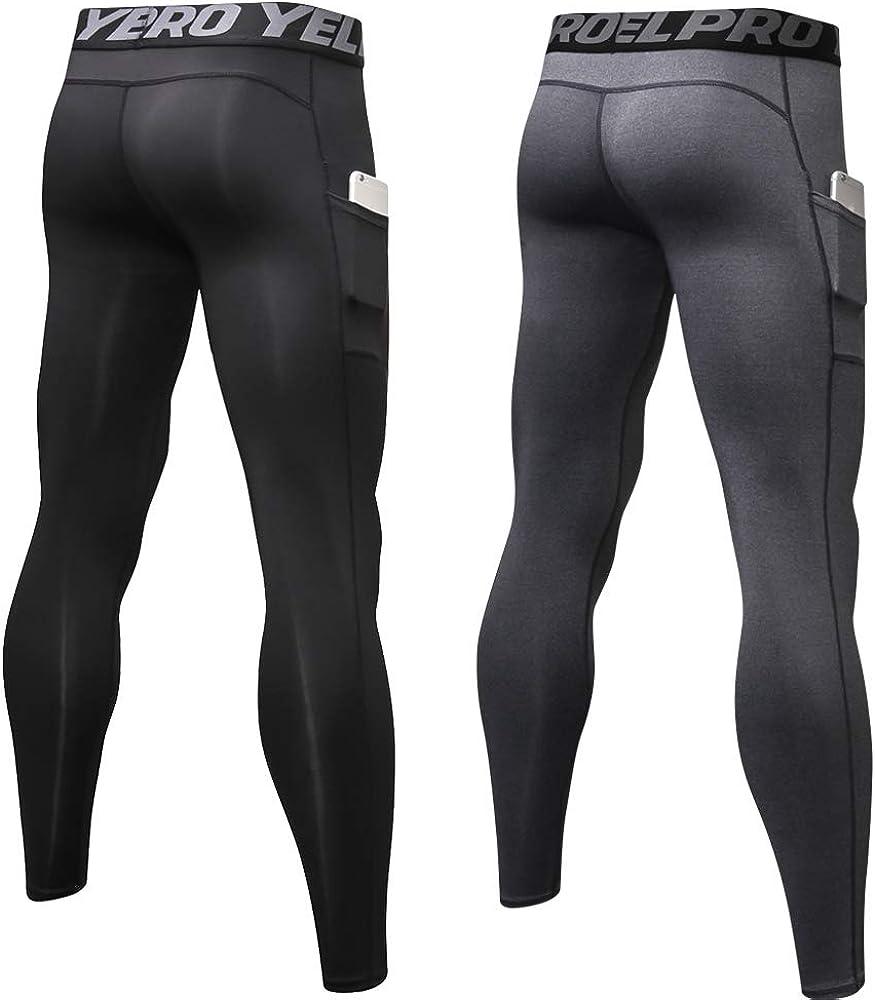 Recharge Men's Polyester Compression Pant/Tights/Legging for Gym, Running,  Cycling, Yoga & All Sports