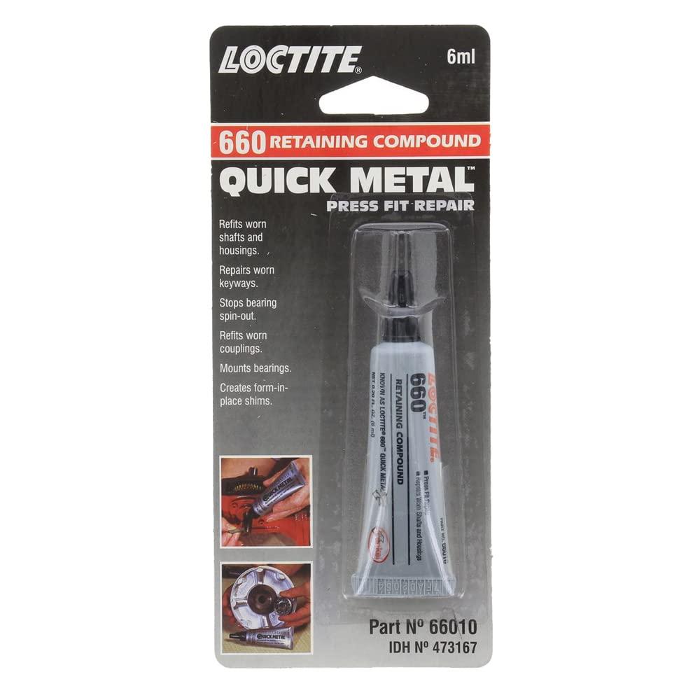 660 Quick Metal Retaining Compound Press Fit Repair 6 ml