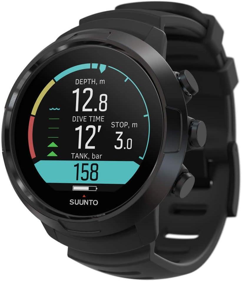 Suunto D5 Wrist Dive Computer W Usb Cable Black