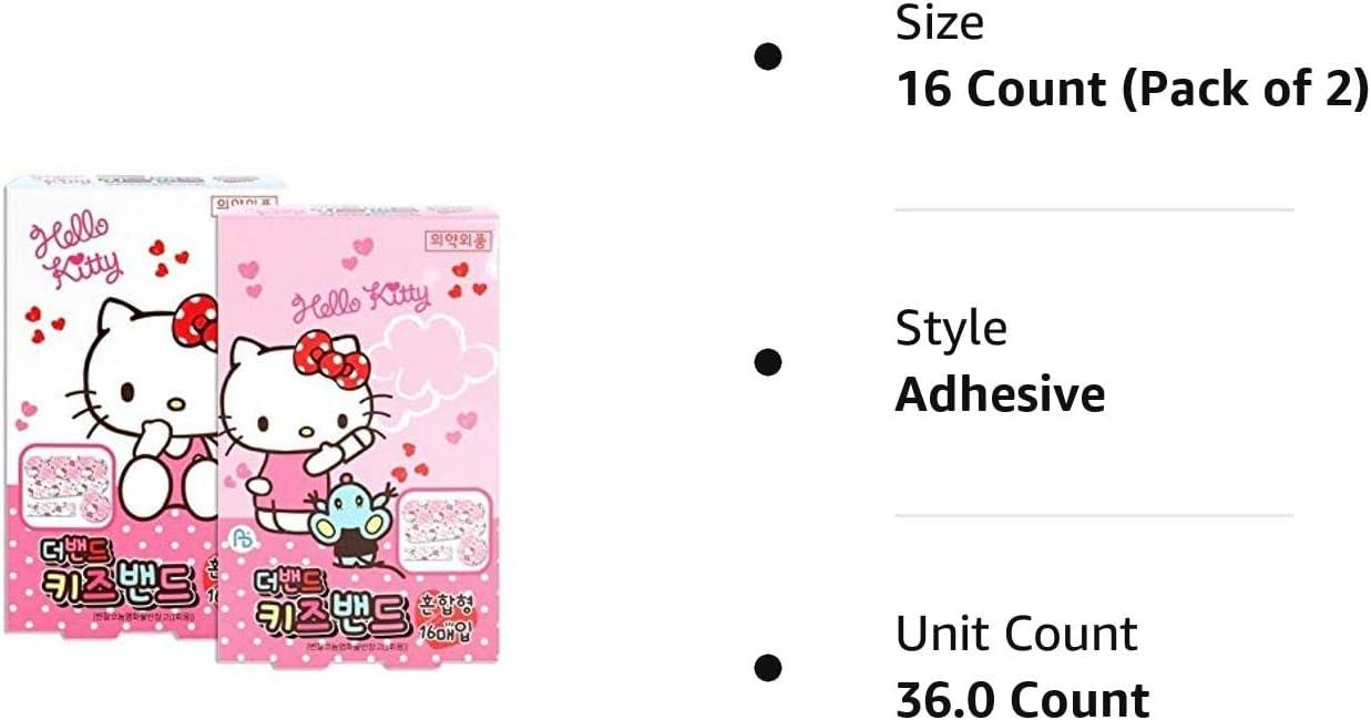 Sanrio Hello Kitty Band First Aid Tape Bandages 32pcs (2 Boxes)